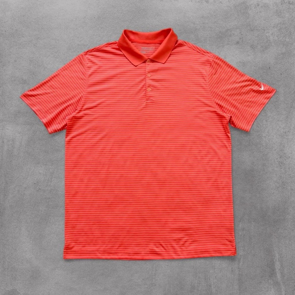 Nike Striped Golf Polo Shirt